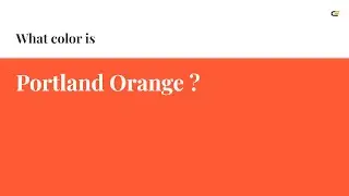Portland Orange color #ff5a36 hex Cool Orange color ff5a36