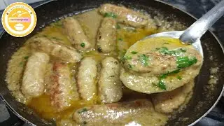 Chicken Malai Seekh Kabab Gravy Recipe