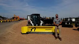 Snow Wolf Quattro Plow Attachment HYDRAULIC SNOW PLOW