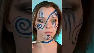 Celtic warrior 🌀 Fantasy makeup tutorial