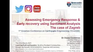 Assessing Emergency response and early recovery using sentiment analysis (SA). The case of Zagreb.