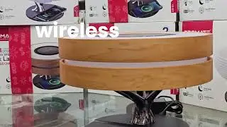 Promate Mirth 3 in 1 Desk Lamp Wireless Speaker