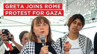 LIVE | Greta Thunberg Joins Rome Protest In Solidarity With Gaza | VERTEX