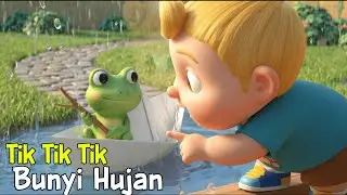 Tik Tik Bunyi Hujan 🐸 🎶🌧️Lagu Anak Anak| Lagu Anak Indonesia