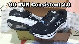 Unboxing Sepatu Lari Skechers Go Run Consistent 2.0 Men's Running Shoes