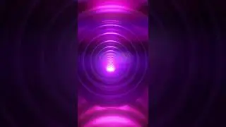 Purple Hypnotic Tunnel Background 4K &bull; Relaxing Loop &bull; Deep Focus & Meditation (No Music)