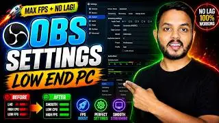 BEST OBS Studio SETTINGS for Low End PC in 2026