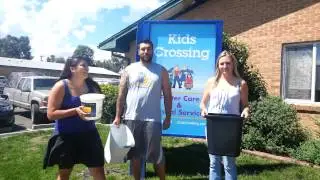 Kids Crossing #ALSicebucketchallenge