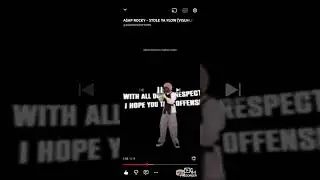 ASAP ROCKY-STOLE YA FLOW 360 REACTION BY Jason Titus 