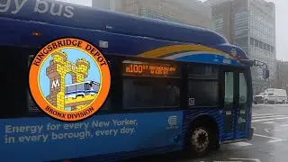 MTA BUS: 2024 New Flyer Xcelsior XE40 NG [4986] M100 bus @ Broadway & West 168th Street