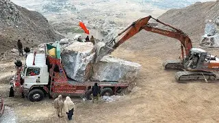 How Mountain Stone Manufacturing Works | Incredible Marble Making Process