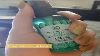 The body shop Mint Mattifying face mist review  |#styleyourlifewitherum