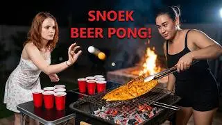 Snoek Braai Salad and drink Pong - The Ultimate Summer Party Hack