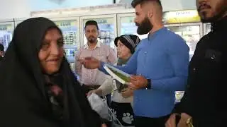 توزيع سلة غذائية برعاية الطارمية مول و تجمع شباب اهالي طارمية الخير
