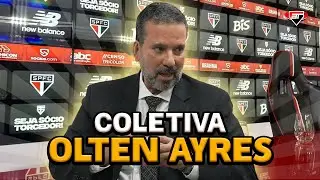 AO VIVO - Coletiva de Olten Ayres, presidente do Conselho Deliberativo do São Paulo