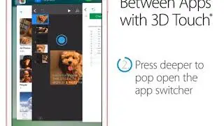 Quickly switch back and forth between apps with 3D Touch on iPhone 6s or 7.