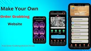 Make Your Own Mall Investment Order Grabbing Website || Order Grabbing Free Script