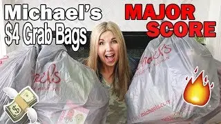 Michaels Grab Bag Sale 🤑 Major Score $4 00 WOW! 2019
