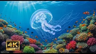 🐠 Stunning Coral Reef 4K &ndash; Relaxation Music with Beautiful Underwater Life