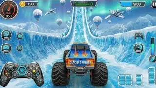 Monster Truck Mega Ramp Stunt Impossible Drive - Car Stunt Racing Game - Android Gameplay #273