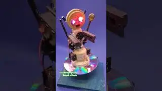 E-waste working model robot