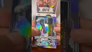 2025 Topps Chrome UFC Hobby Box Pack 10! Hit our first King & Queen! #ufc #ufccanada #toppschrome