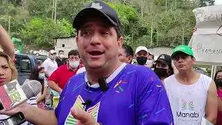 PREFECTO ENTREGA VIA CHOCONCHA AGUA DULCE