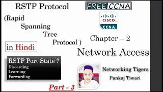 Free (NEW) CCNA|92 RSTP Port State|Discarding,Learning,Forwarding State|CCNA 200-301 Complete Course