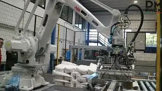 Automated robotic palletiser mod. 