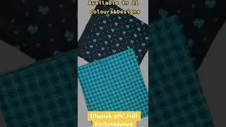 Dhanak Full Embroidered Suits #trending #viral #shorts #youtubeshorts #dress #fashion #pakistan #fyp