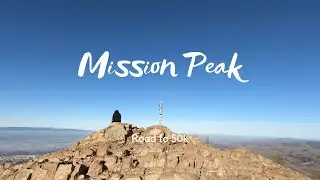 Running Up Mission Peak | SAW A COYOTE😳