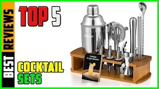 TOP 5 Best Cocktail Sets 2026 | best bartender tool set