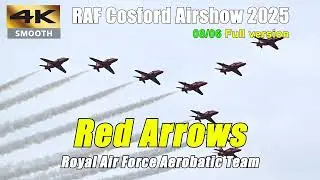 Full version: Precision, Power, and Elegance | Red Arrow in the Sky | RAF Cosford Airshow 8/6/2025