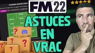 CONNAIS-TU TOUTES CES ASTUCES/CONSEILS BASIQUES SUR FOOTBALL MANAGER 2022 ?