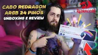 Cabo Extens&atilde;o Redragon ARGB 24 Pinos ATX &ndash; Review Completo!