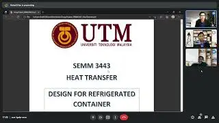 SEMM 3443 Heat Transfer Group Project : Design of Refrigerated Container