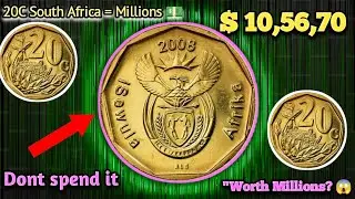 Rare 2008 South Africa 20 Cent Coin Worth $10,56,70 Million Dollars
