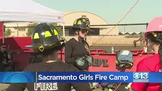 Sacramento firefighters host camp for girls