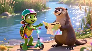 Twinkle Turtle's Magic Scooter | Fun Adventure Song for Kids | Nursery Rhymes & Songs for Children