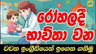 English Sentences Used in a Hospital | රෝහලේ භාවිතා කරන ඉංග්‍රීසි වාක්‍ය