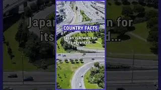 Japan is known for its advanced technology and high-speed trains. #country #facts #psychology ￼￼