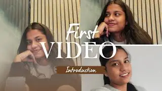 My First Video ❤️&zwj;🔥|| Introduction Video ✨|| New youtube channel 2026 || New beginning||