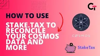 How to Use Stake Tax to Reconcile COSMOS data and more!