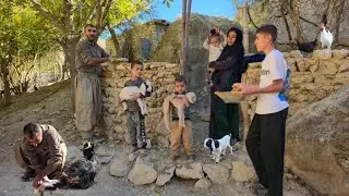 Lifeofa Nomadic Family bythe Wild River: Buildinga Shelter with Stone and Mud in theZagros Mountains