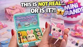 🔥 Real or Toy?! Mini Brands Food & Fashion Look TOO Real 😱