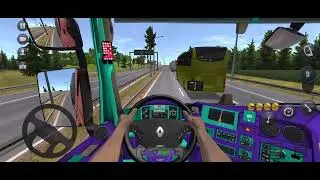 Renault truck driving 4K video | Truck Simulator Ultimate #game #games #truck #simulator #gameplay