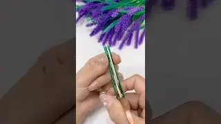 Beautiful Lavender Flower Craft 💜✨ #shorts