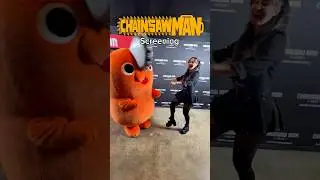Chainsawman screening w/ English voice cast #chainsawman #anime #manga @sonypictures