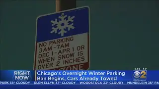 Chicago's Winter Overnight Parking Ban Begins