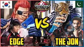 Rivalry Battle🔥 Edge (Hwoarang) 🇰🇷 vs THE JON (King) 🇵🇰 | INSANE Tekken 8- TWT 2024 Showdown!